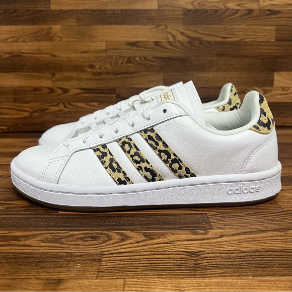 Adidas Grand Court Women's White Sneakers #949 - Picture 4 of 7